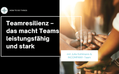 Teamresilienz – das macht Teams leistungsfähig und stark