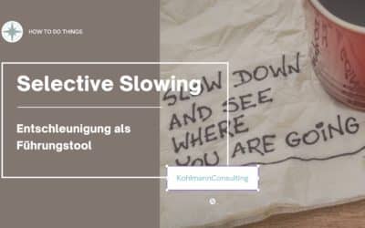 Selective Slowing